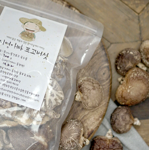 육수용 통표고 300g / 시영아빠표고버섯
